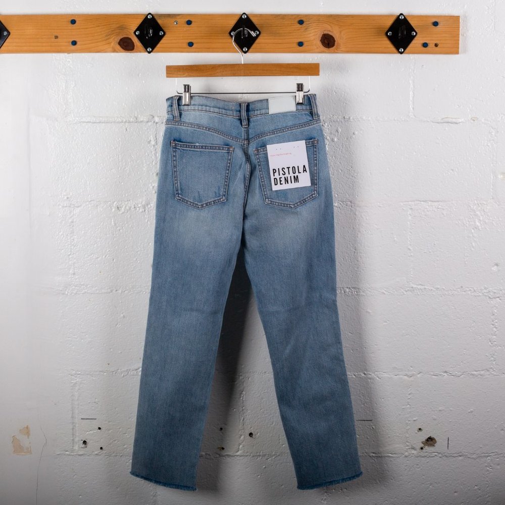 NEW Pistola Charlie High Rise Straight Leg Size 27 - Picture 6 of 6